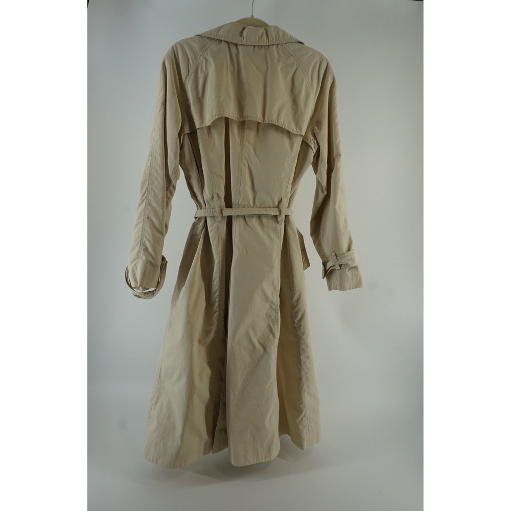 Hennes Collection Lightweight Trench Coat Classic Double Breasted Belted Tan 44 - Picture 6 of 6